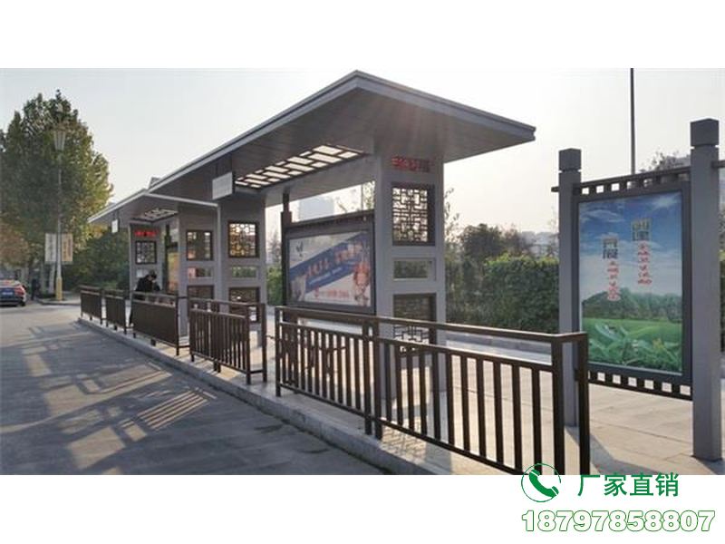 广州公交车站铝型材候车亭