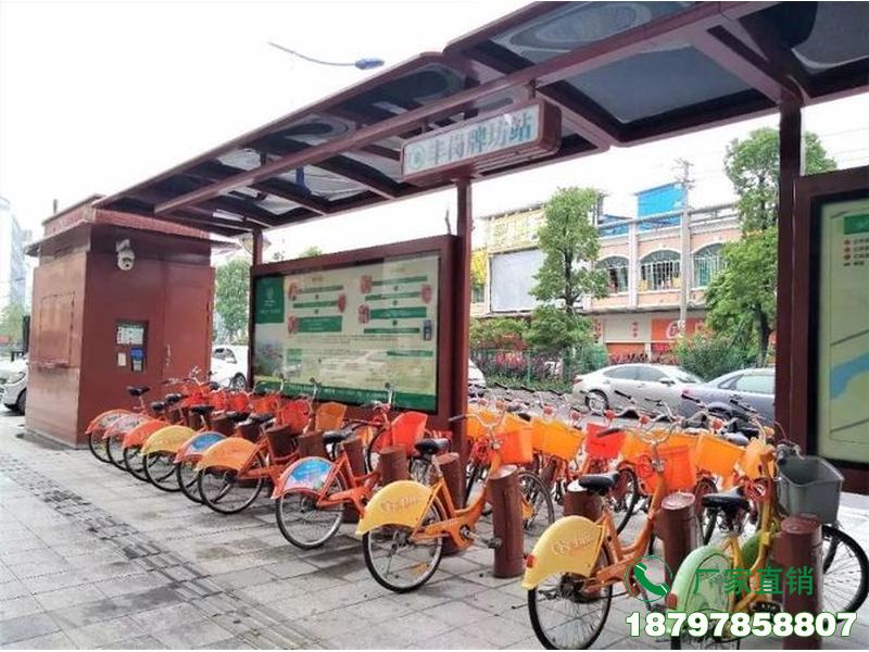 扬州公共自行车停放亭