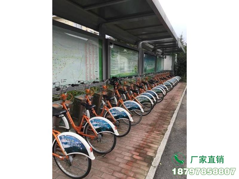 荆州城市共享单车存放亭