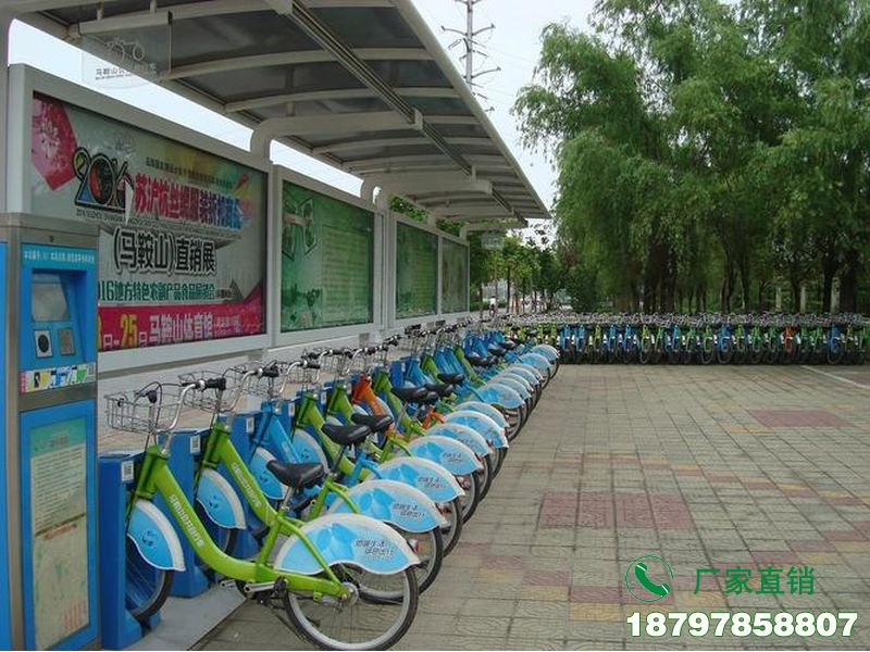 防城港智能共享自行车停放棚